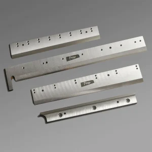 four high speed steel paper cutter knives