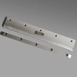 two high speed steel paper cutter blades